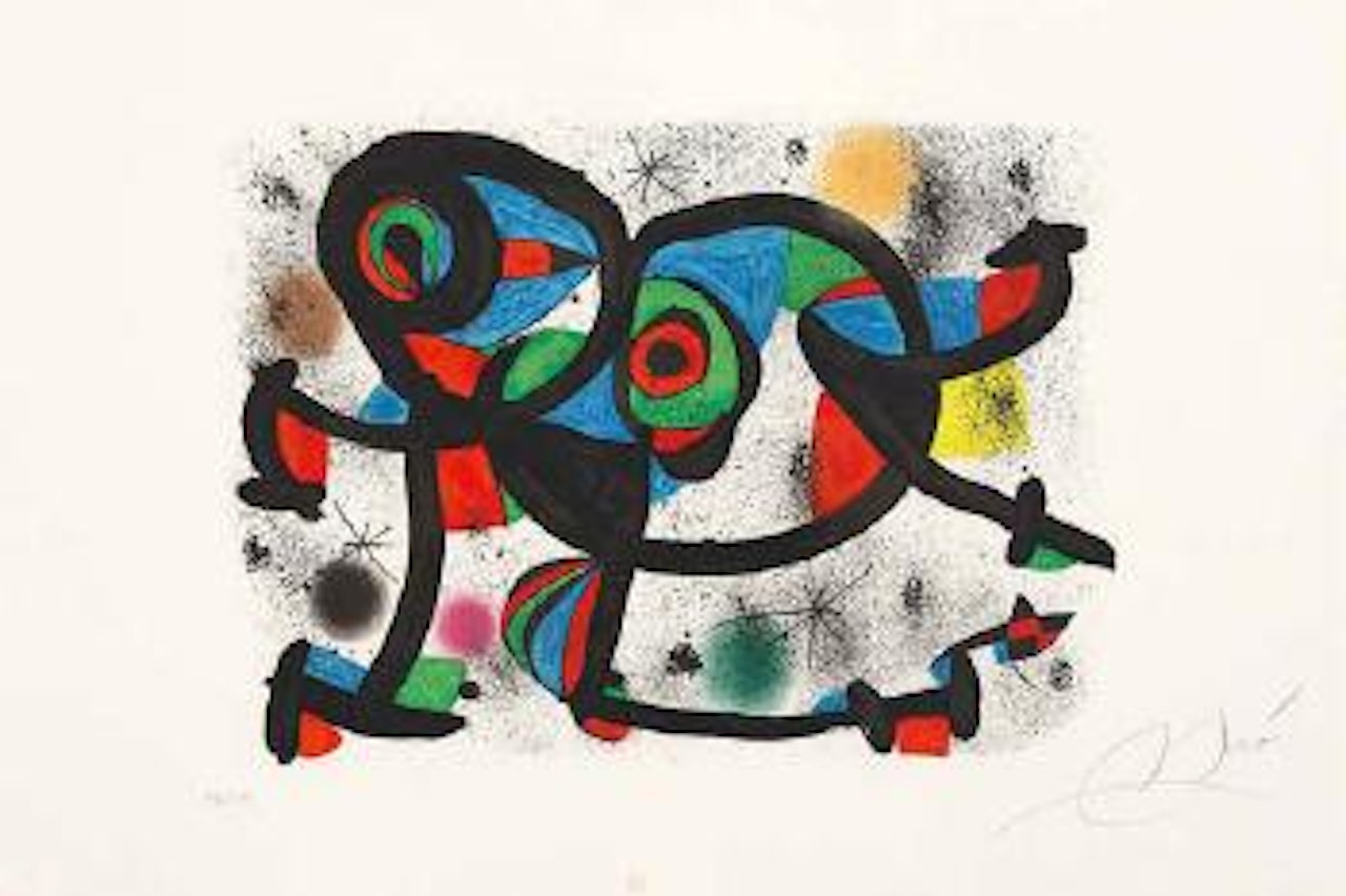 La Triple Roue I by Joan Miró
