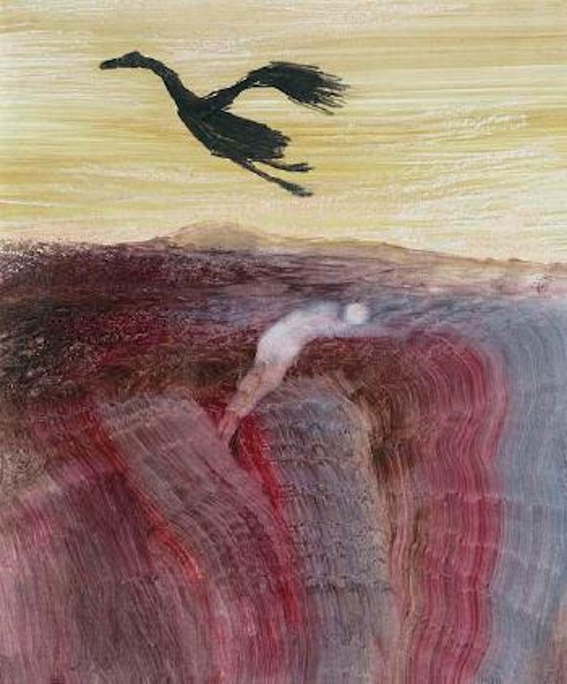 Leda and Swan by Sidney Nolan