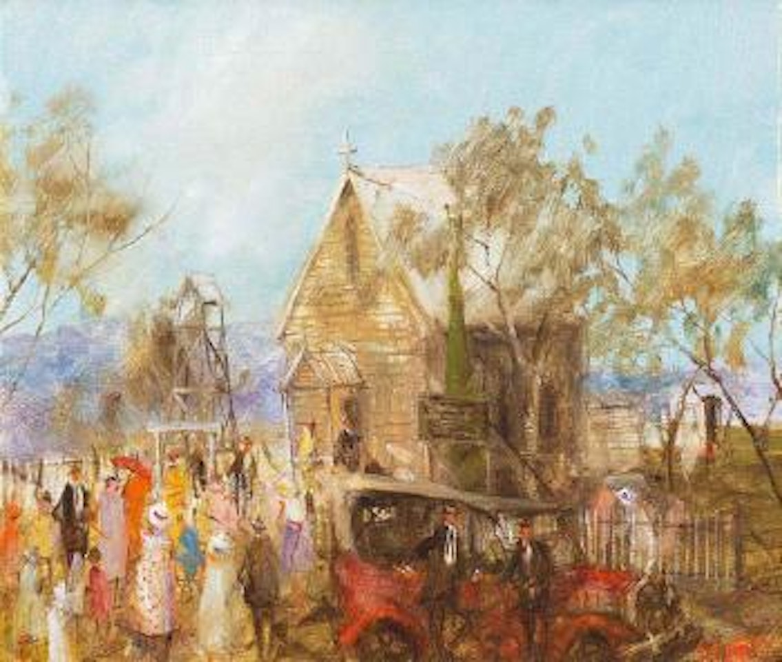 The church on the rise by Hugh Sawrey