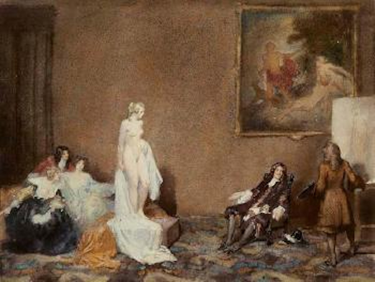 Court of Appeal - A Restoration Venus by Norman Alfred Williams Lindsay