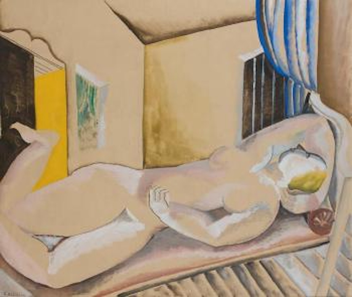 Nu allongé by Ossip Zadkine