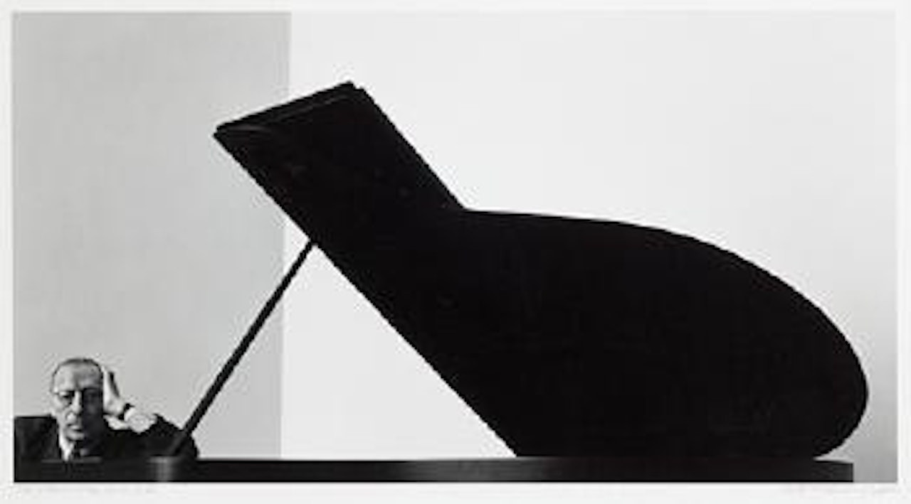 Igor Stravinsky by Arnold Newman