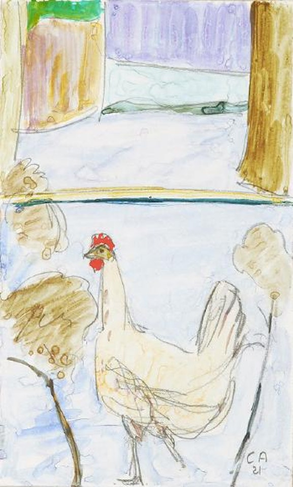 Huhn I by Cuno Amiet