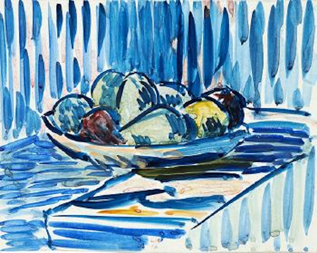Früchte in einer Schale by Cuno Amiet