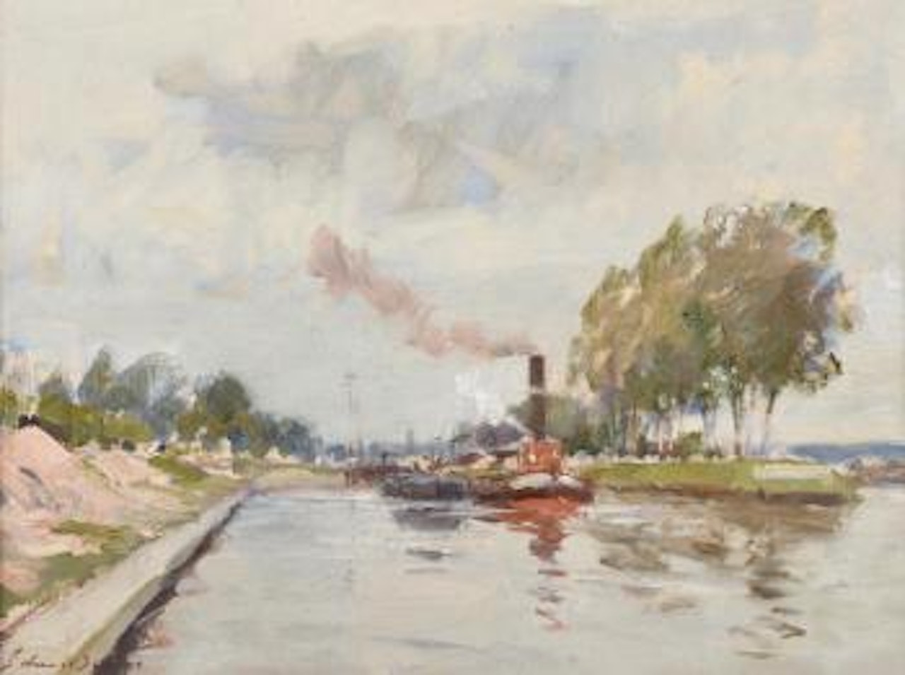 Mericourt by Edward Seago