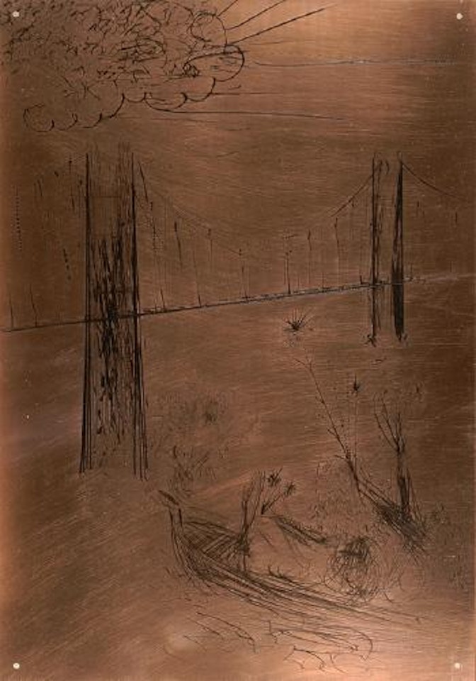 Golden Gate Bridge by Salvador Dali