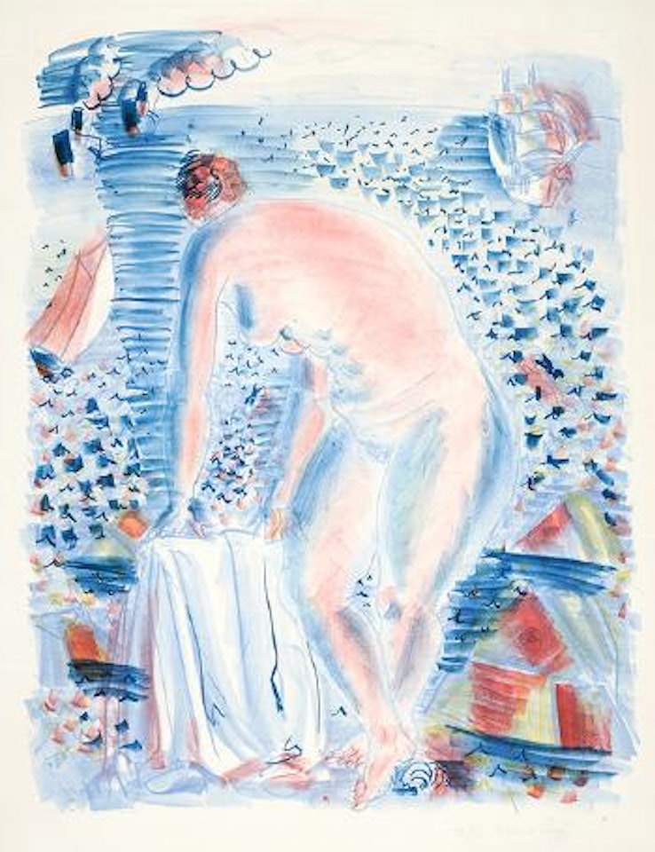 La Grande Baigneuse by Raoul Dufy
