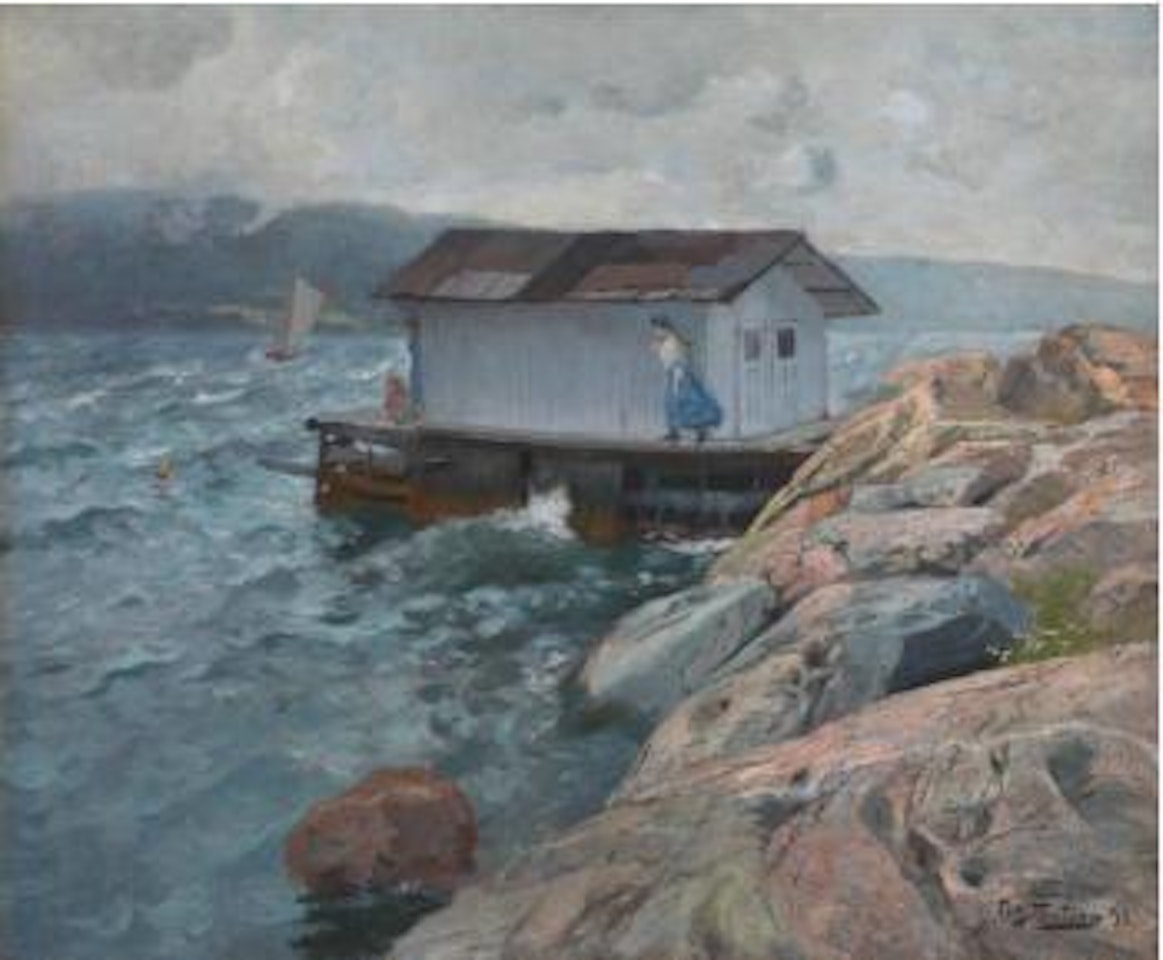 Ved Ramme by Fritz Thaulow