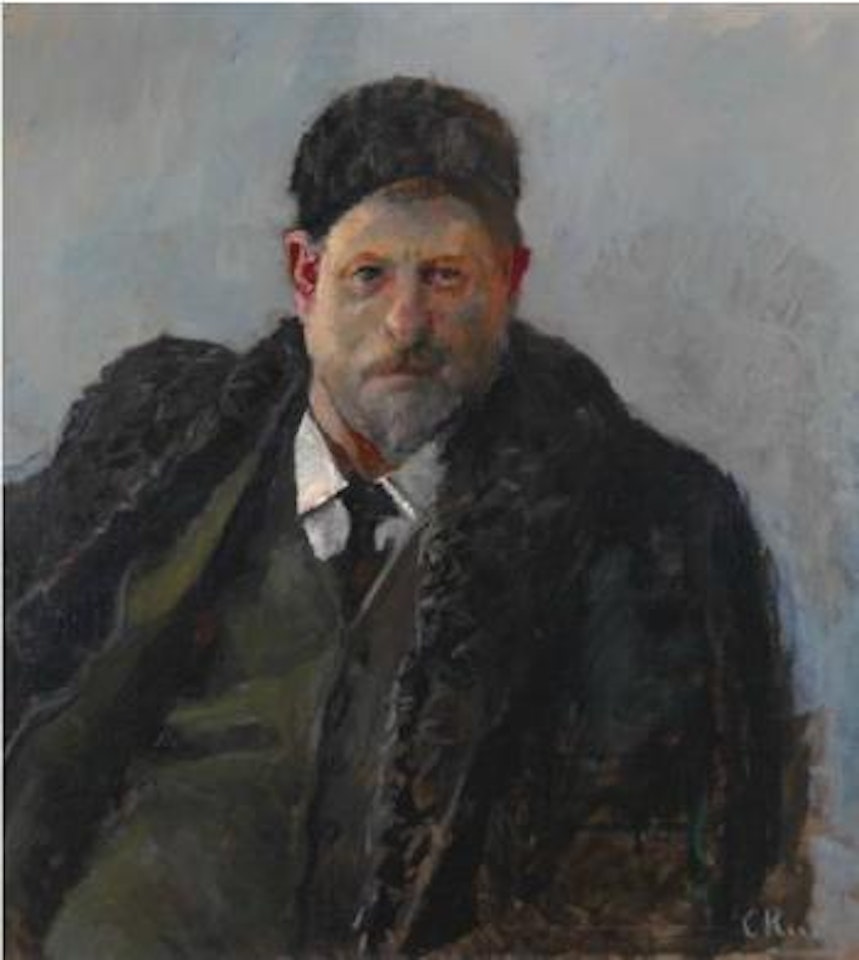 Vinhandler Carl Røed by Christian Krohg