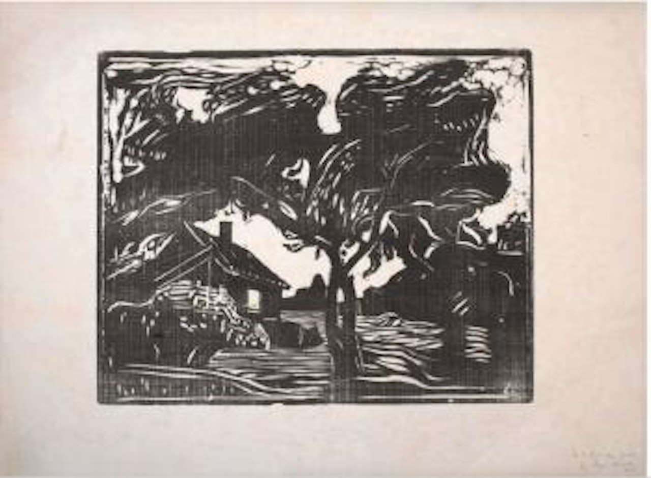Epletreet / The Apple Tree by Edvard Munch