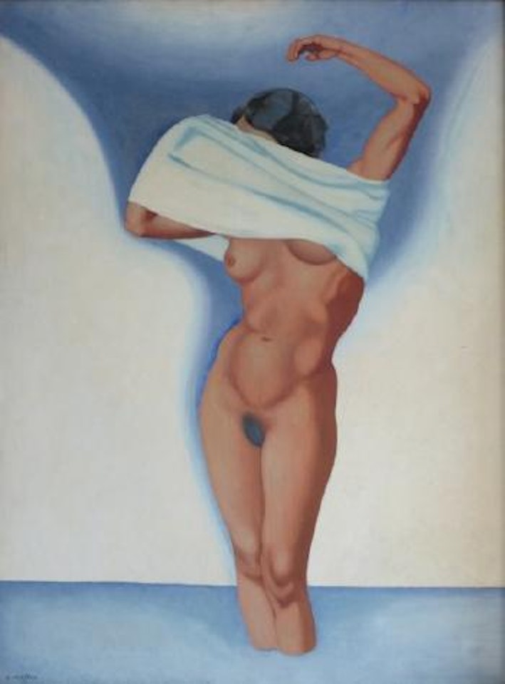 Baigneuse retirant sa chemise by Félix Vallotton