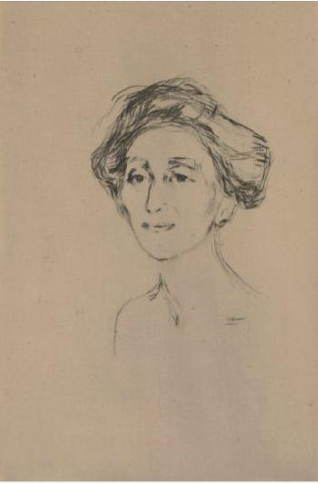 Grevinnen / The Countess by Edvard Munch