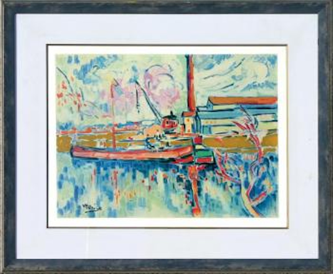 Paysage à Chatou by Maurice de Vlaminck