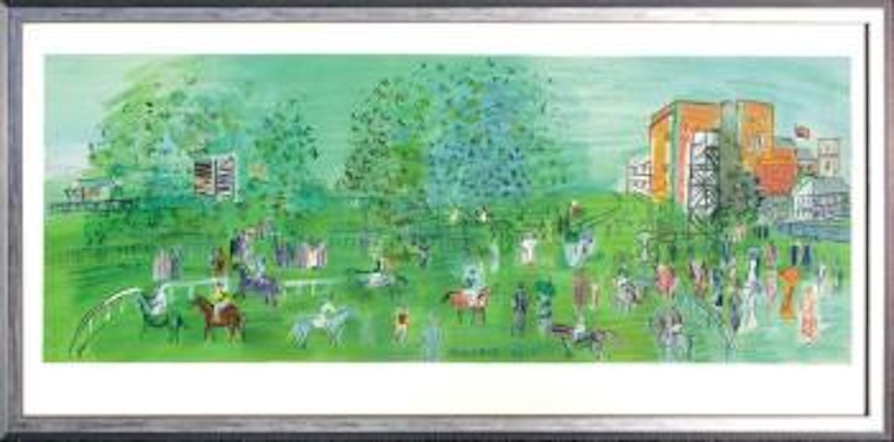 Le champ de course d'Ascot by Raoul Dufy