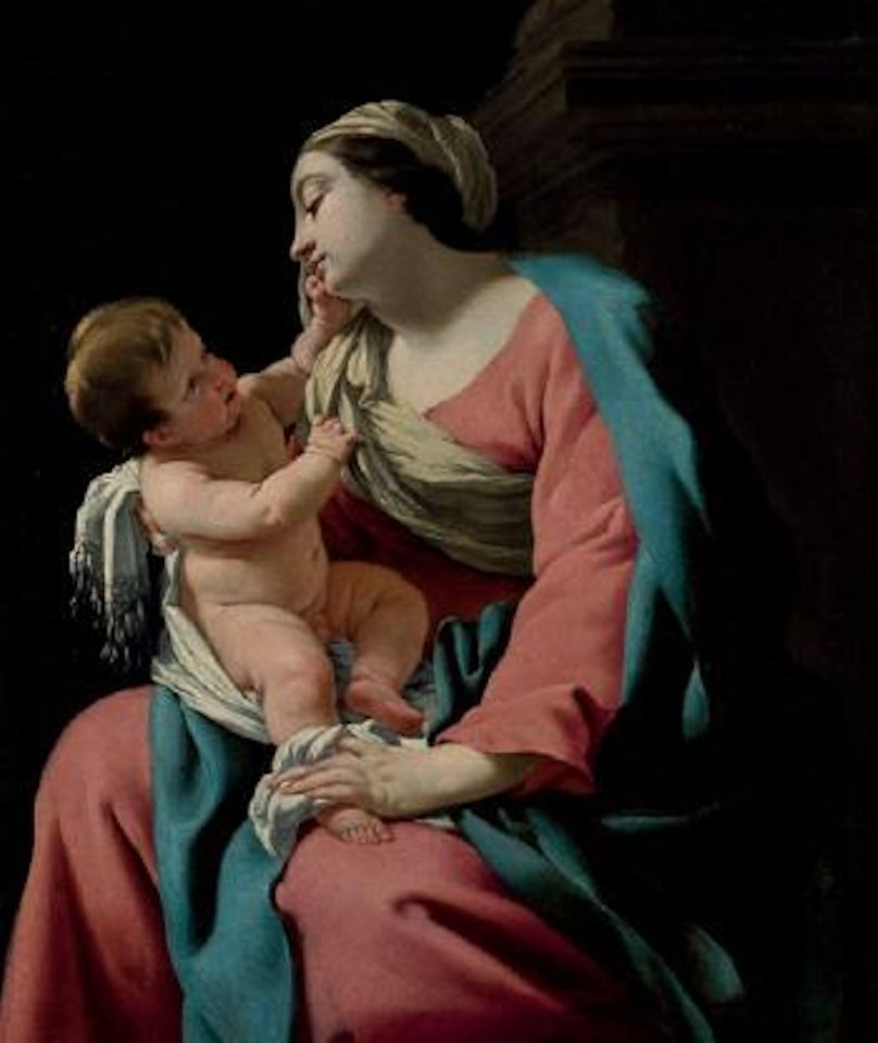 Virgen de la Columa by Simon Vouet