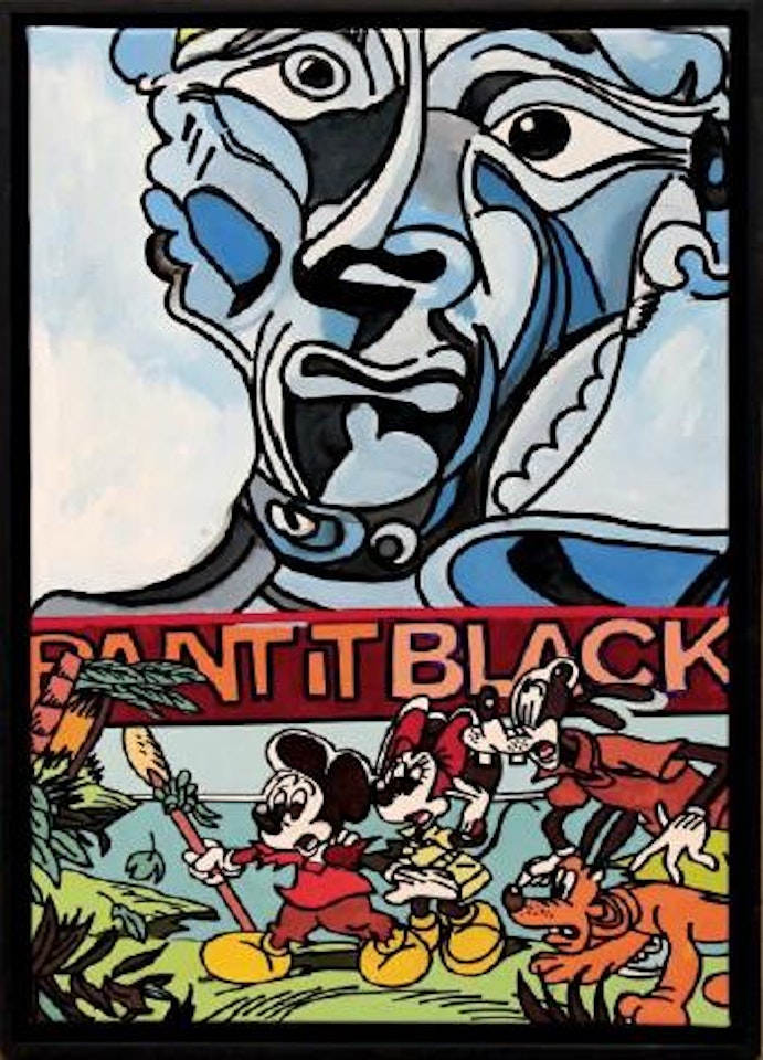 Paint is black by Erro