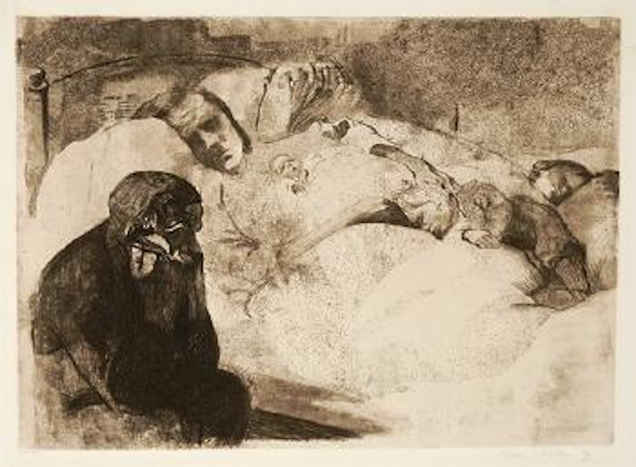 Arbeitslosigkeit by Kathe Kollwitz