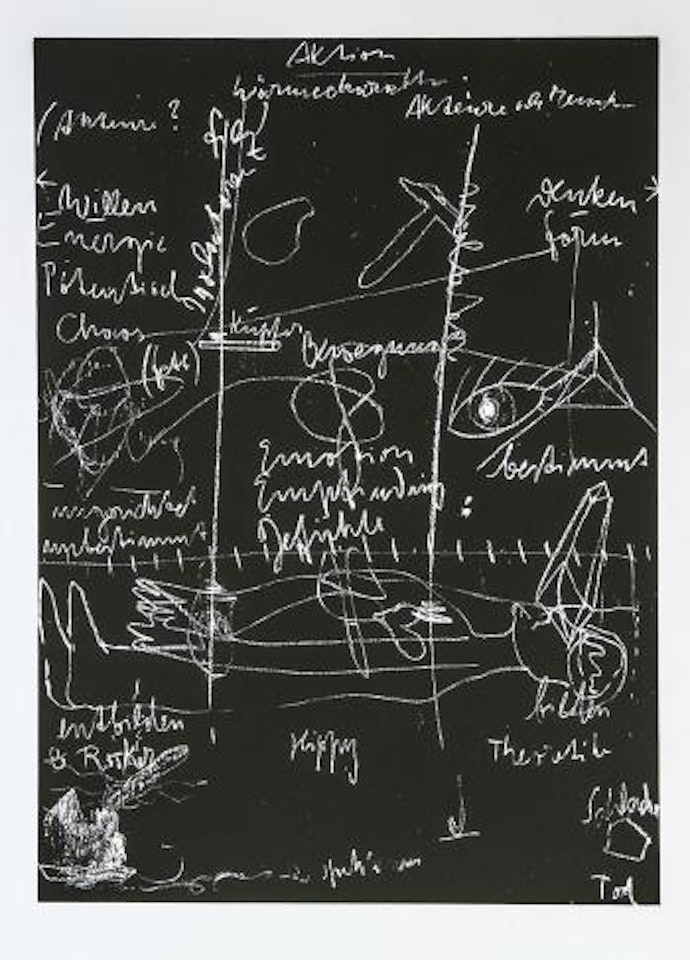 Tafel I - III by Joseph Beuys