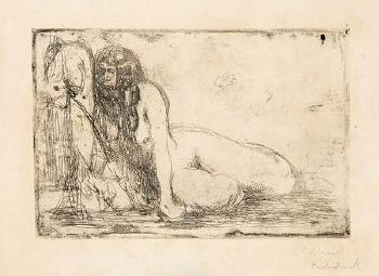 Geheimnis by Edvard Munch