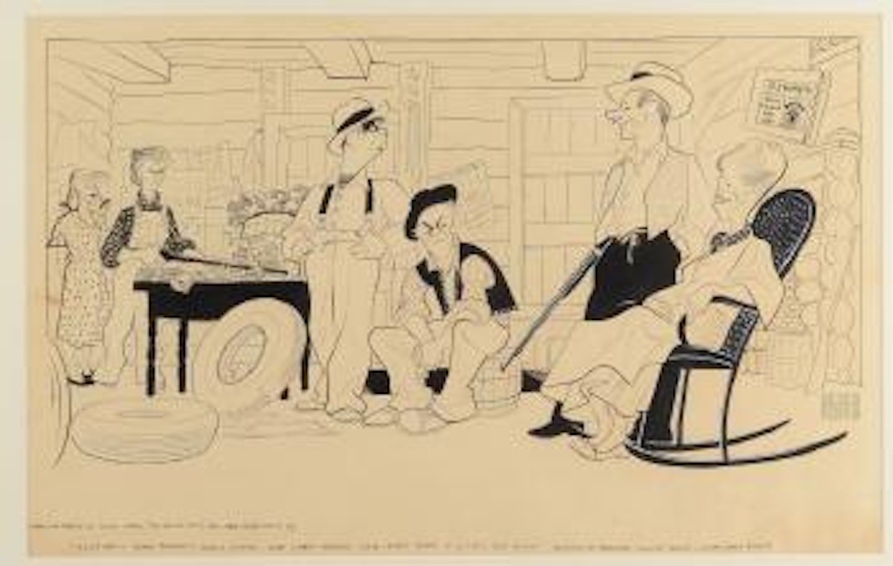 The first million by Al Hirschfeld
