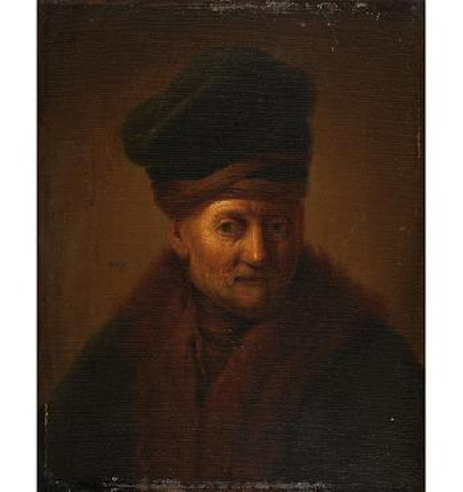 Bildnis eines Herrn mit Turban (1); Bildnis eines Herrn mit Kippa (2) by Giovanni Benedetto Castiglione