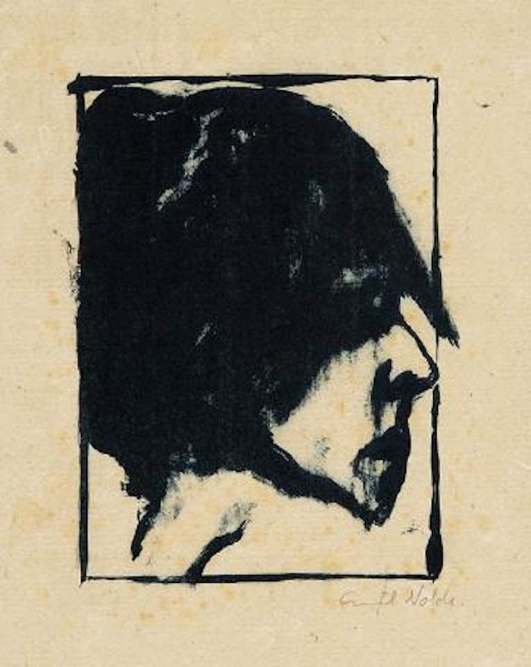 Profil II by Emil Nolde