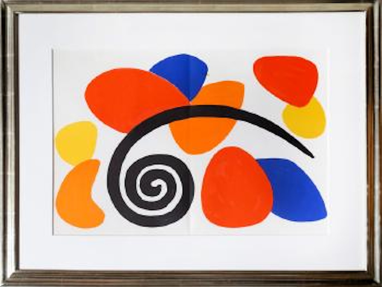 Abstract II from Derriere Le Miroir by Alexander Calder