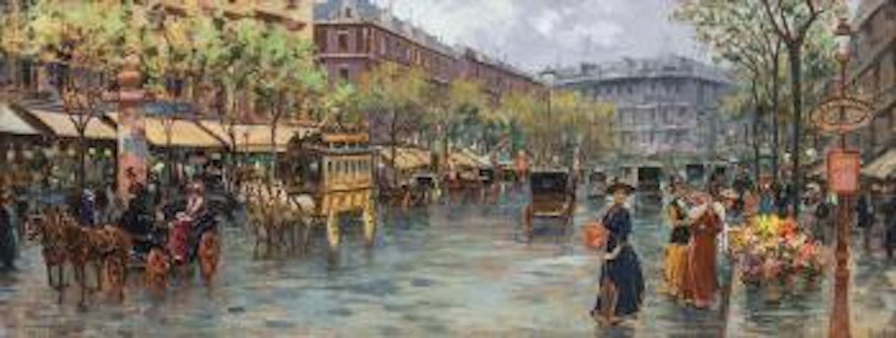 Boulevard parigino by Carlo Brancaccio