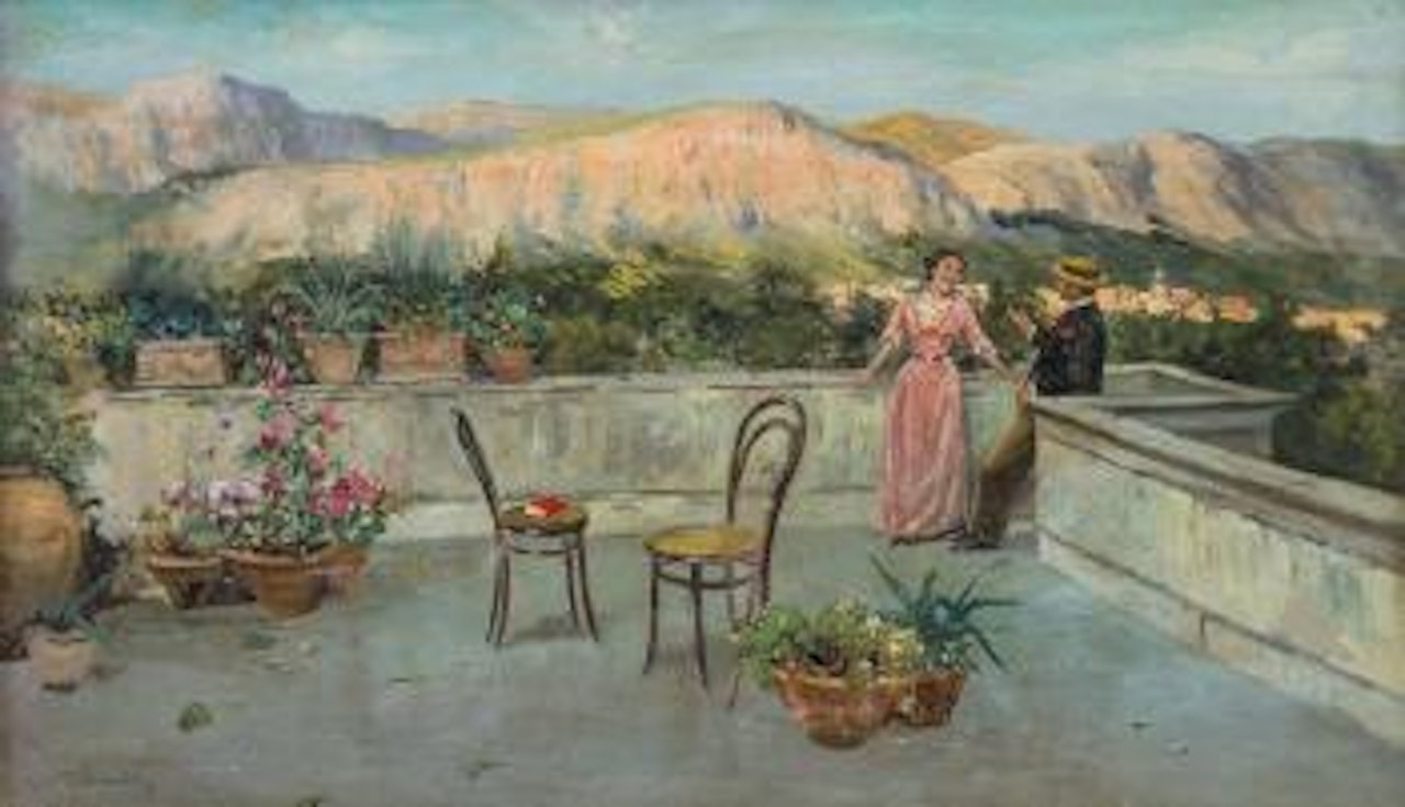 Terrazza a Sorrento by Carlo Brancaccio