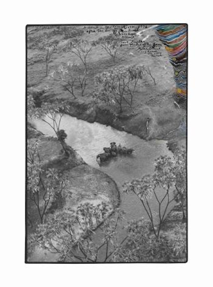 A Bend In The Tsavo River by Peter Beard