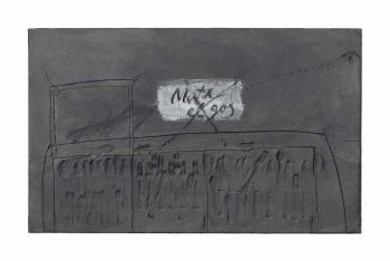 Mata El Gos (Kill The Dog) by Antoni Tapies
