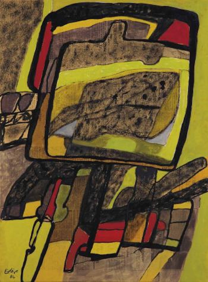 Huile Sur Papier Journal N°2 by Maurice Esteve