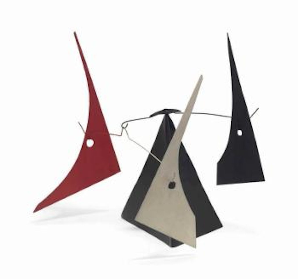 Black, White and Red Sails by Alexander Calder