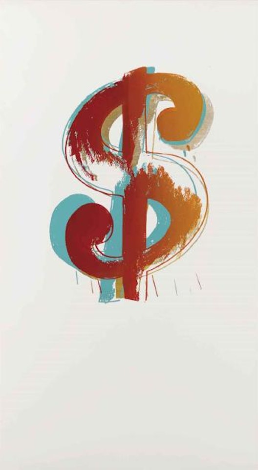 Dollar Sign by Andy Warhol