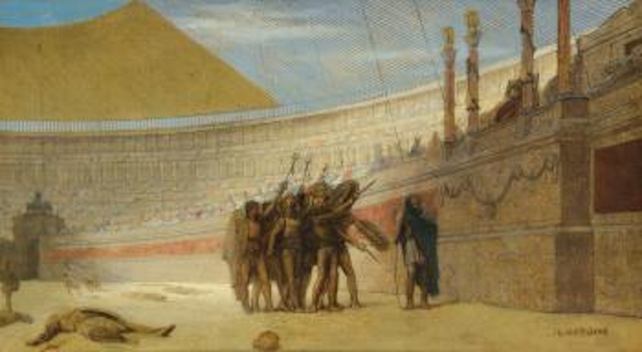 Ave Caesar, Morituri Te Salutant by Jean Léon Gérome