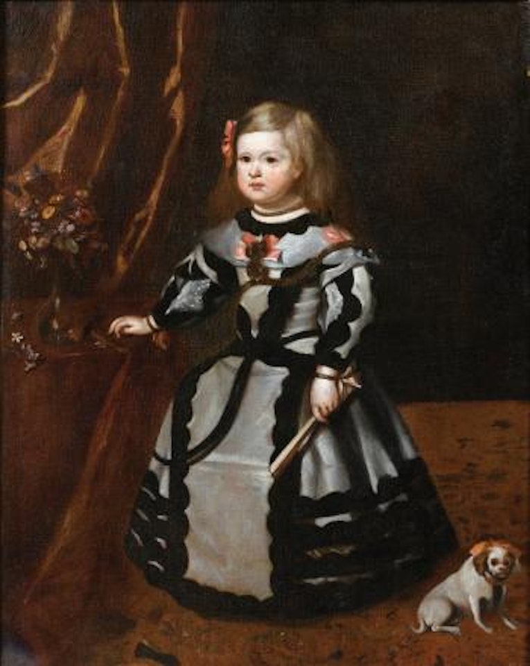 Portrait D'une Jeune Infante by Spanish School