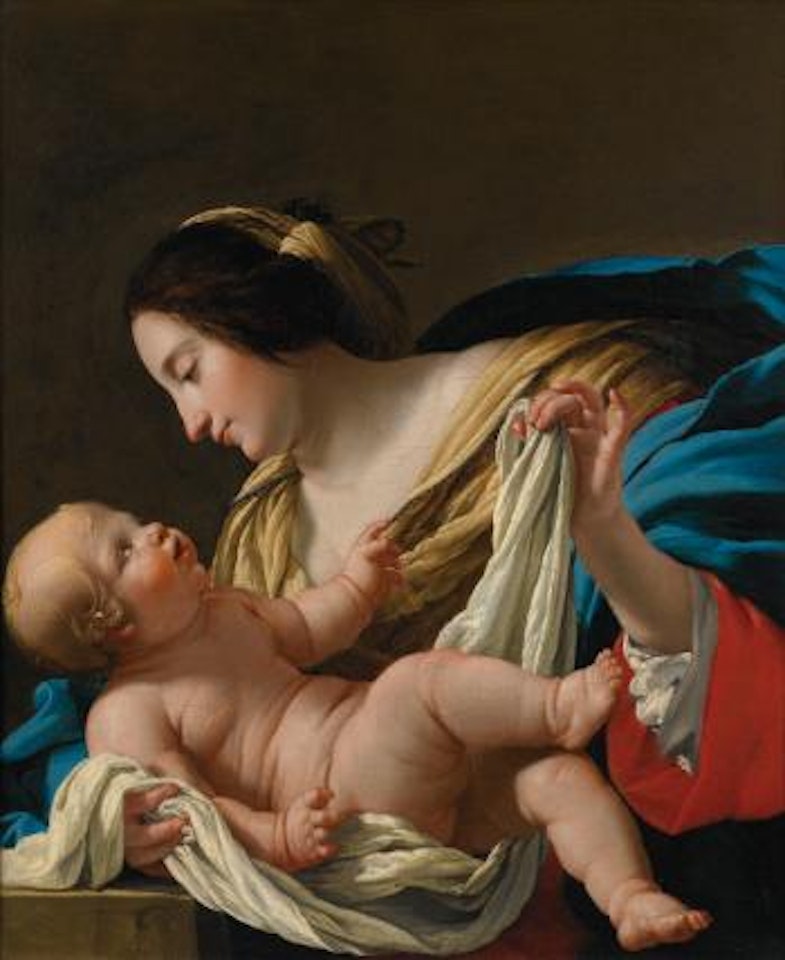 Vierge À L'enfant by Simon Vouet
