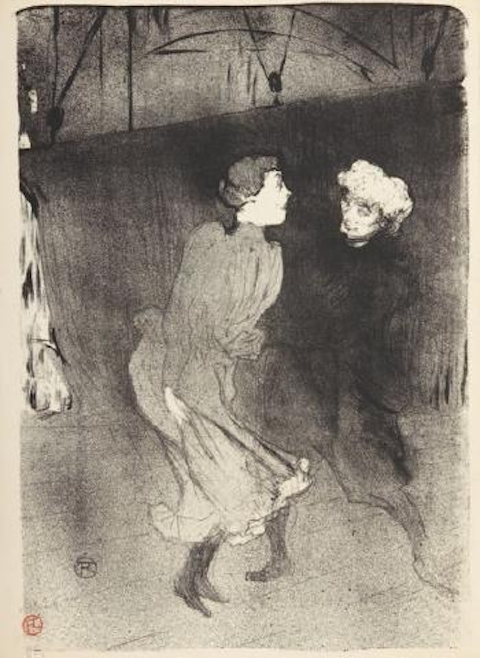 Répétition générale aux Folies Bergères (Émilienne d’Alençon et Mariquita) by Henri de Toulouse-Lautrec