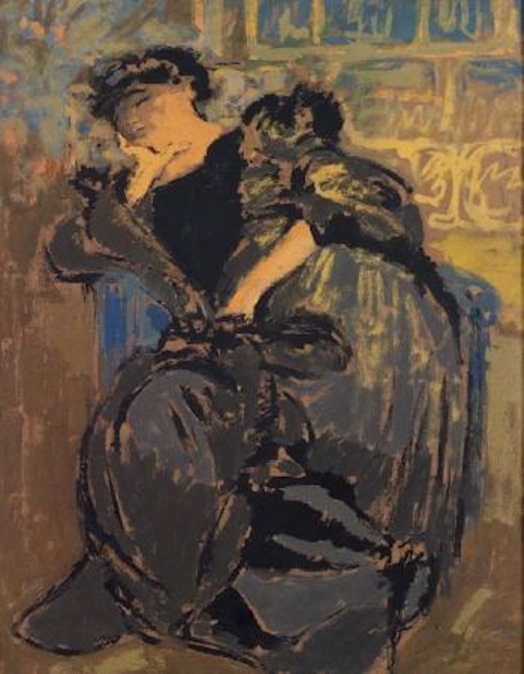 Madame Hessel somnolant by Édouard Vuillard