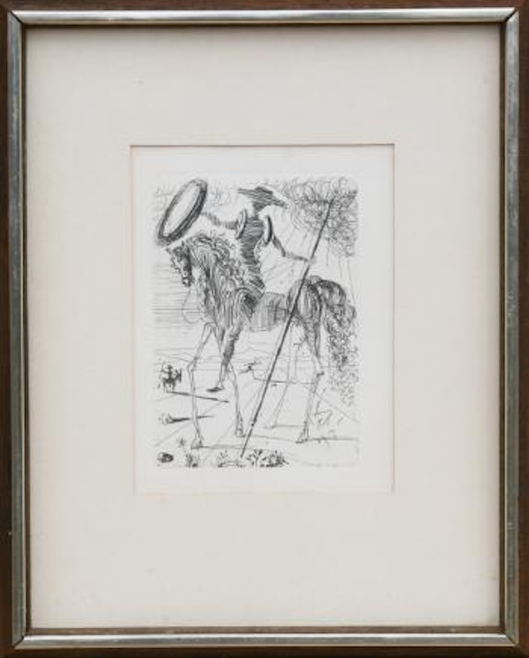 Don Quixote by Salvador Dali