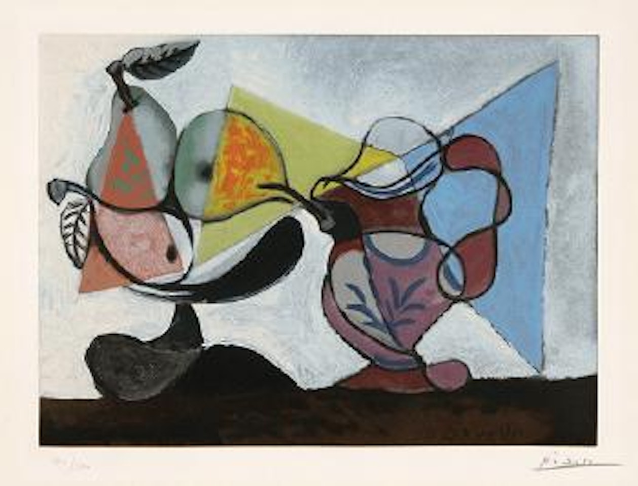 Nature morte aux fruits by Pablo Picasso