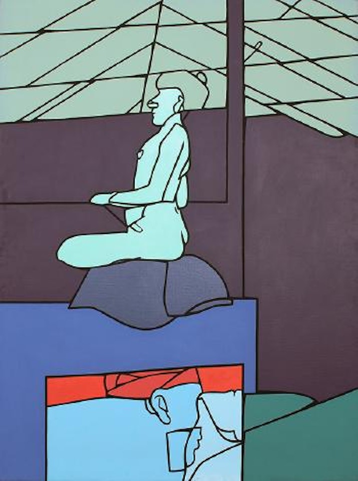 Racconto su Virginia Woolf by Valerio Adami