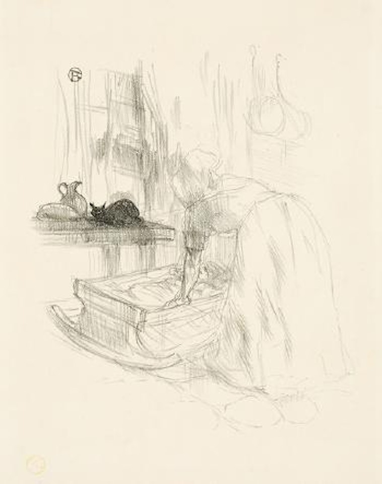 Berceuse by Henri de Toulouse-Lautrec