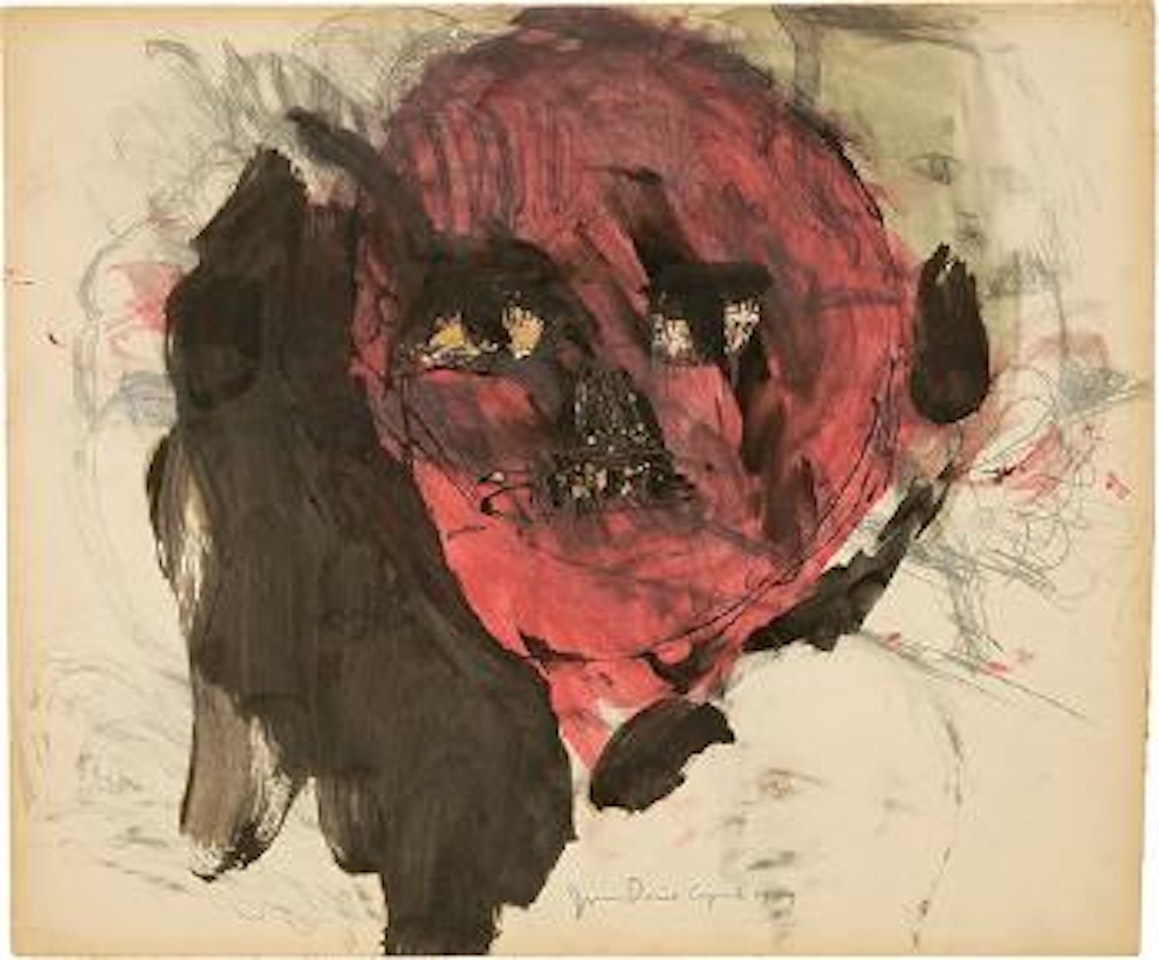 Gypsy. Entwurf für eine Maske by Jim Dine