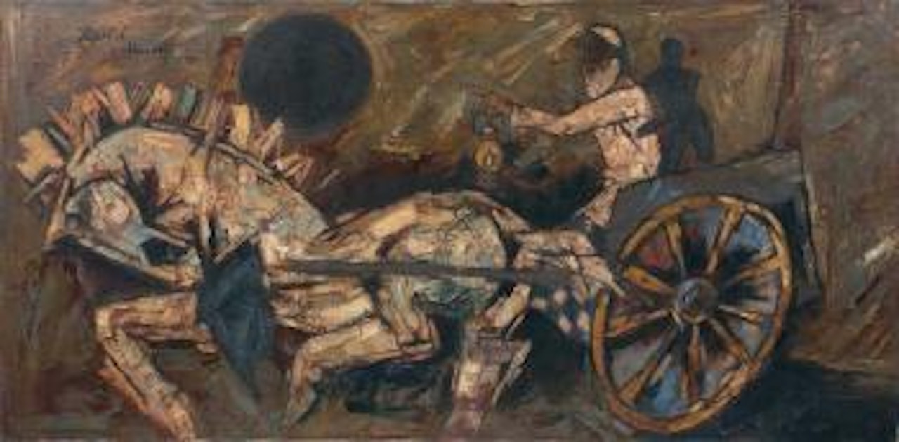 Dada Abdul by M.F. Husain