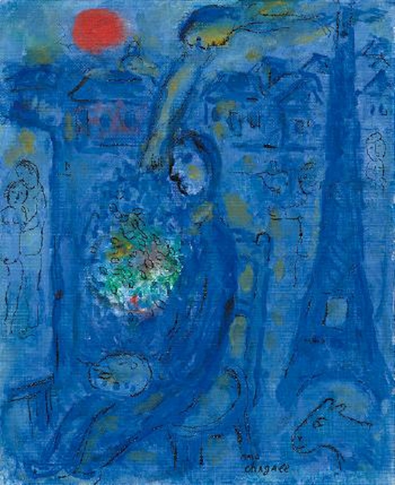 L'Inspiration du peintre by Marc Chagall