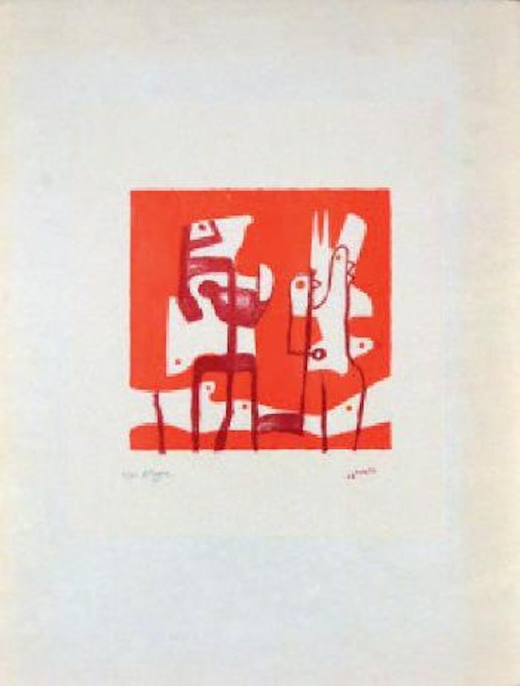 White forms by Henry Moore