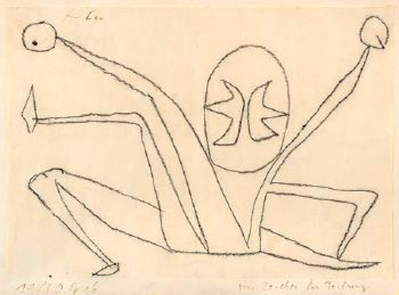Im Zeichen der Teilung by Paul Klee