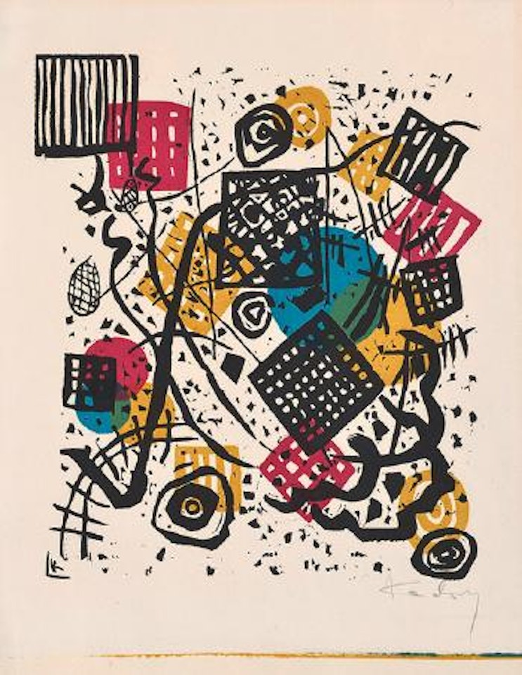 Kleine Welten. V by Wassily Kandinsky