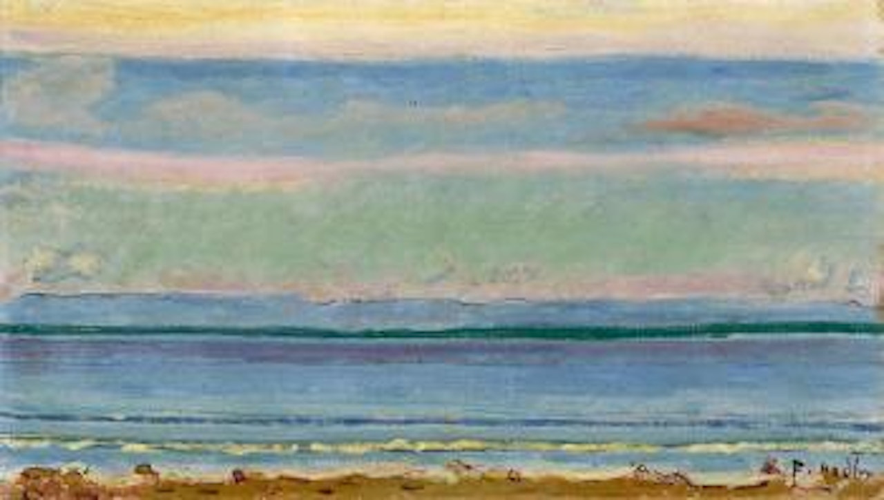Genfersee mit Jura by Ferdinand Hodler